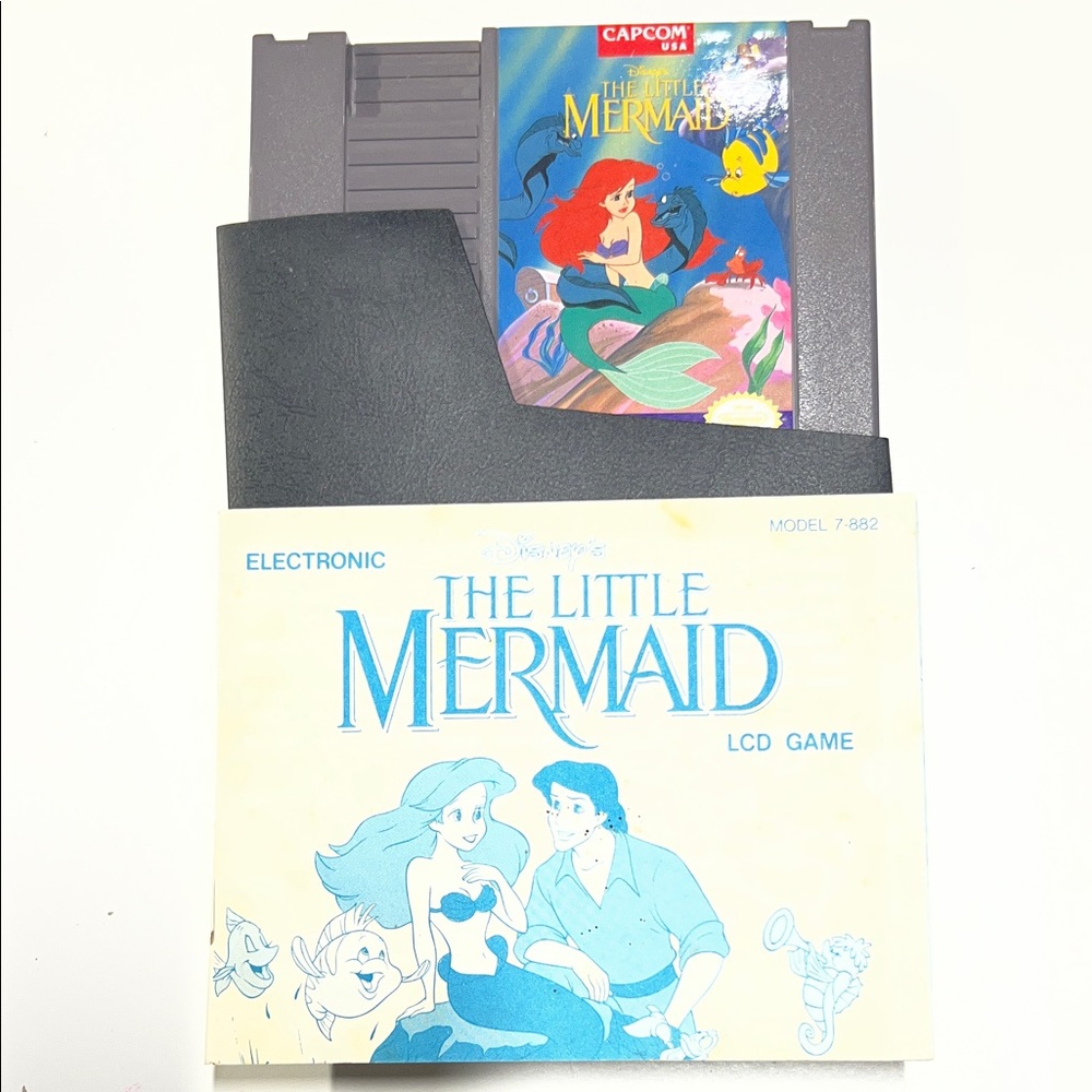 Nintendo The Little Mermaid NES Cartridge - Gray